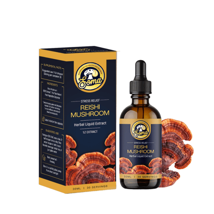 SomaShrooms Reishi Stress Relief Liquid