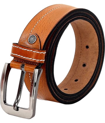 Leather World - Leather Men's Casual Belt ( Pack of 1 )