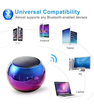 Retailstore Wireless Earbuds 5 W Bluetooth Speaker Bluetooth v5.0 with Call function Playback Time 6 hrs Assorted