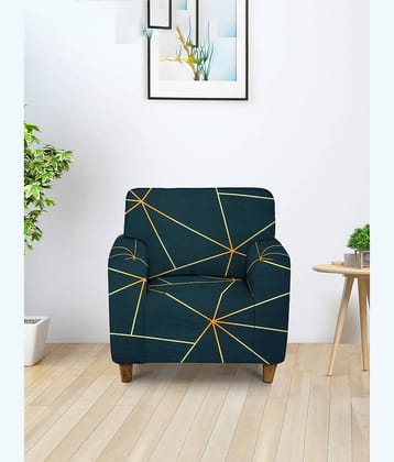 Cortina 1 Seater Polyester Sofa Cover ( Pack of 1 )