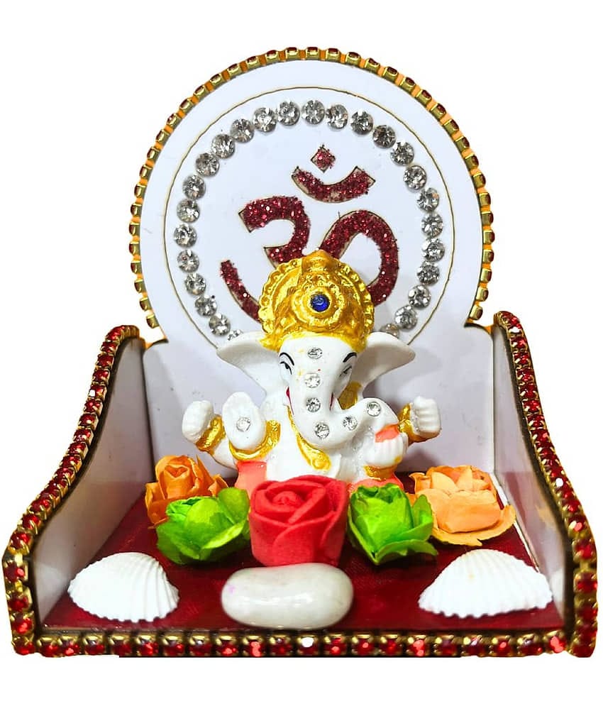 ITBeater Lord Ganesha Ideal For Car Dashboard ( Pack of 1 )
