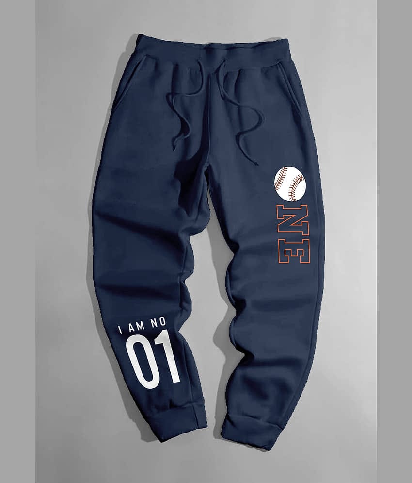 CODEZ Pack of 1 Boys Fleece Trackpant ( Blue )