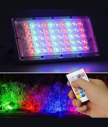 SPARKWORLD RGB 50 Watts Flood Light ( Pack of 1 )