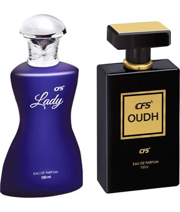 CFS Lady & Oudh Black EDP Long Lasting Perfume