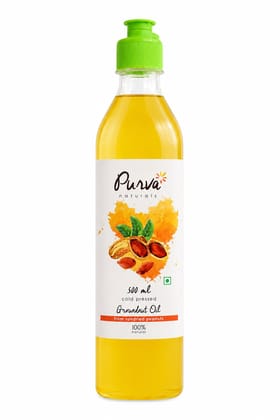 Purva Naturals Groundnut Oil - 500ml