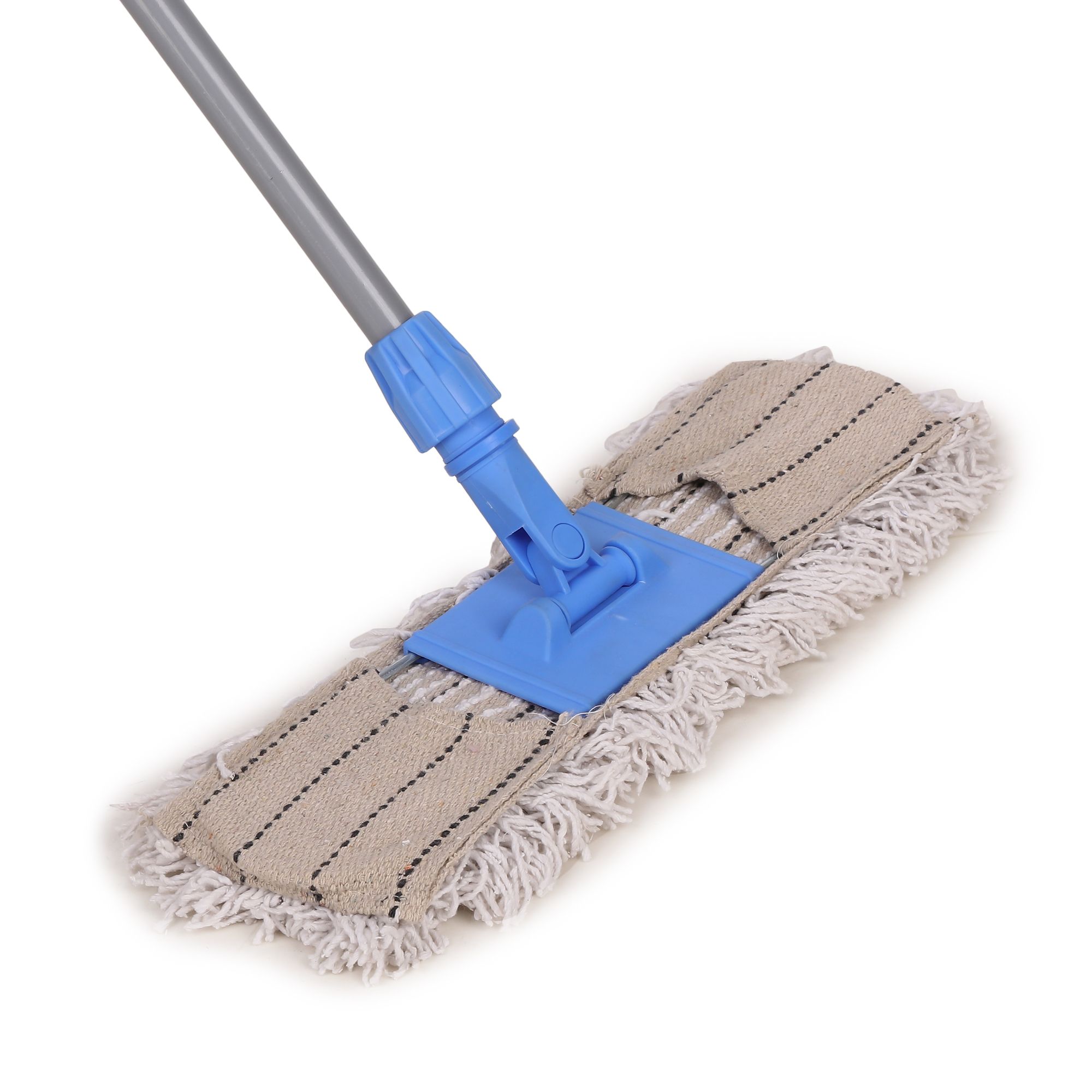 18-Inch Dust Control Flat Dry Mop - Compact, Efficient Cleaning Tool for Quick Dust Removal