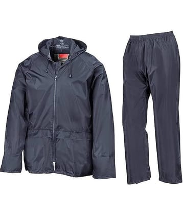 Reoutlook Blue Polyester Men's RAIN SUIT ( Pack of 1 )