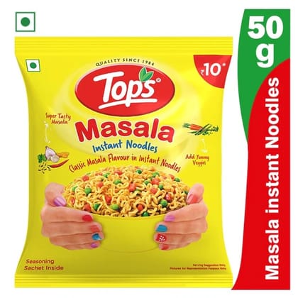 TOPS Instant Masala Noodles - 50g. Pouch
