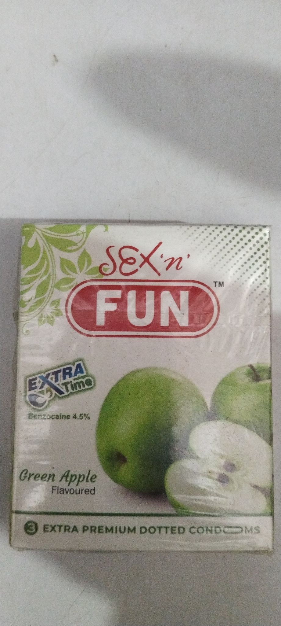 Sexn Fun Extra Time Green apple 