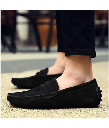 FOGGY - Black Men's Slip on loafers