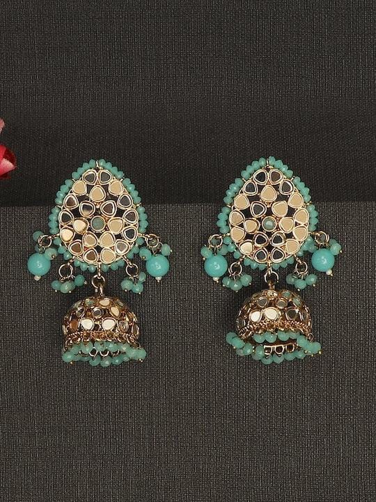 Teardrop Jhumkas Earrings