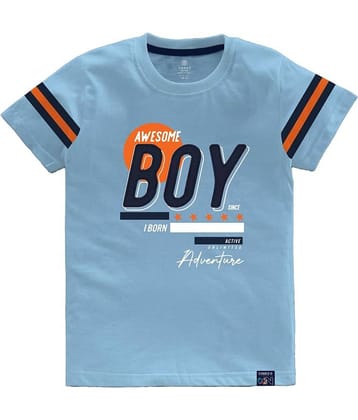 CODEZ Pack of 3 Boys Cotton Blend T-Shirt ( Blue )