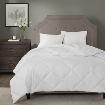 Razzai Summer Season 100 GSM Ac Comforter Super Soft Fluffy Comforter |White-Single / White