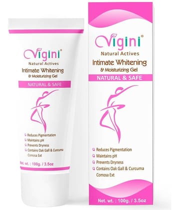 Vigini Vaginal Lightening Whitening Feminine Cream Intimate Moisturizer Gel 100 g