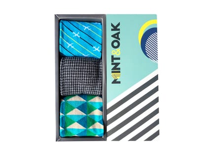 Giftbox of 3 - Sock-a-Doodle Socks For Men