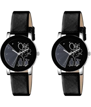 DECLASSE - Multicolor Leather Analog Couple's Watch