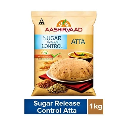 Aashirvaad Sugar Release Control Atta 1 Kg