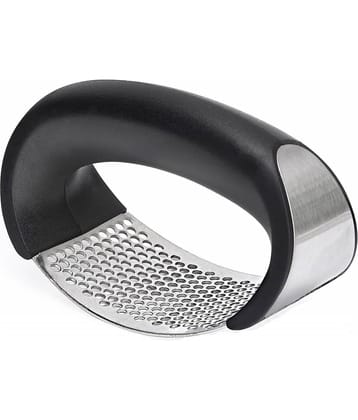GKBOSS Black Stainless Steel Garlic Peeler ( Pack of 1 )