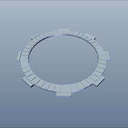 DISK A CLUTCH FRICTION - HUNK 160 4V ACRB| THRILLER 160| XTREME 160 4V NEXT| XTREME 160R - 22201ACR000S