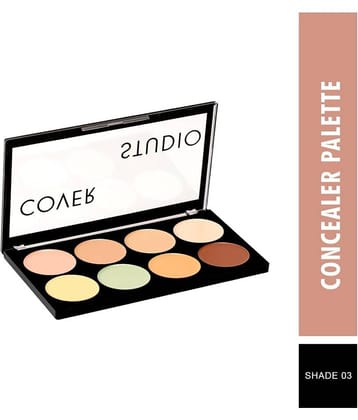 Swiss Beatuy Ultra Base Concealer Palette (Shade-03), 16gm