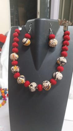 kalamkari handmade jewellery.