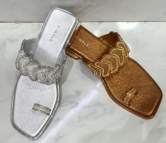 Ladies Hard bottom comfortable Flat boxhill sleeper for Party purpose