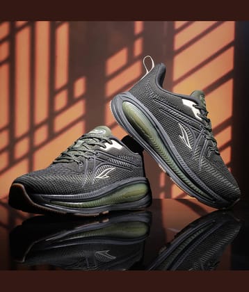 ASIAN SUPERSTAR-11 Olive Men's Sports Running Shoes