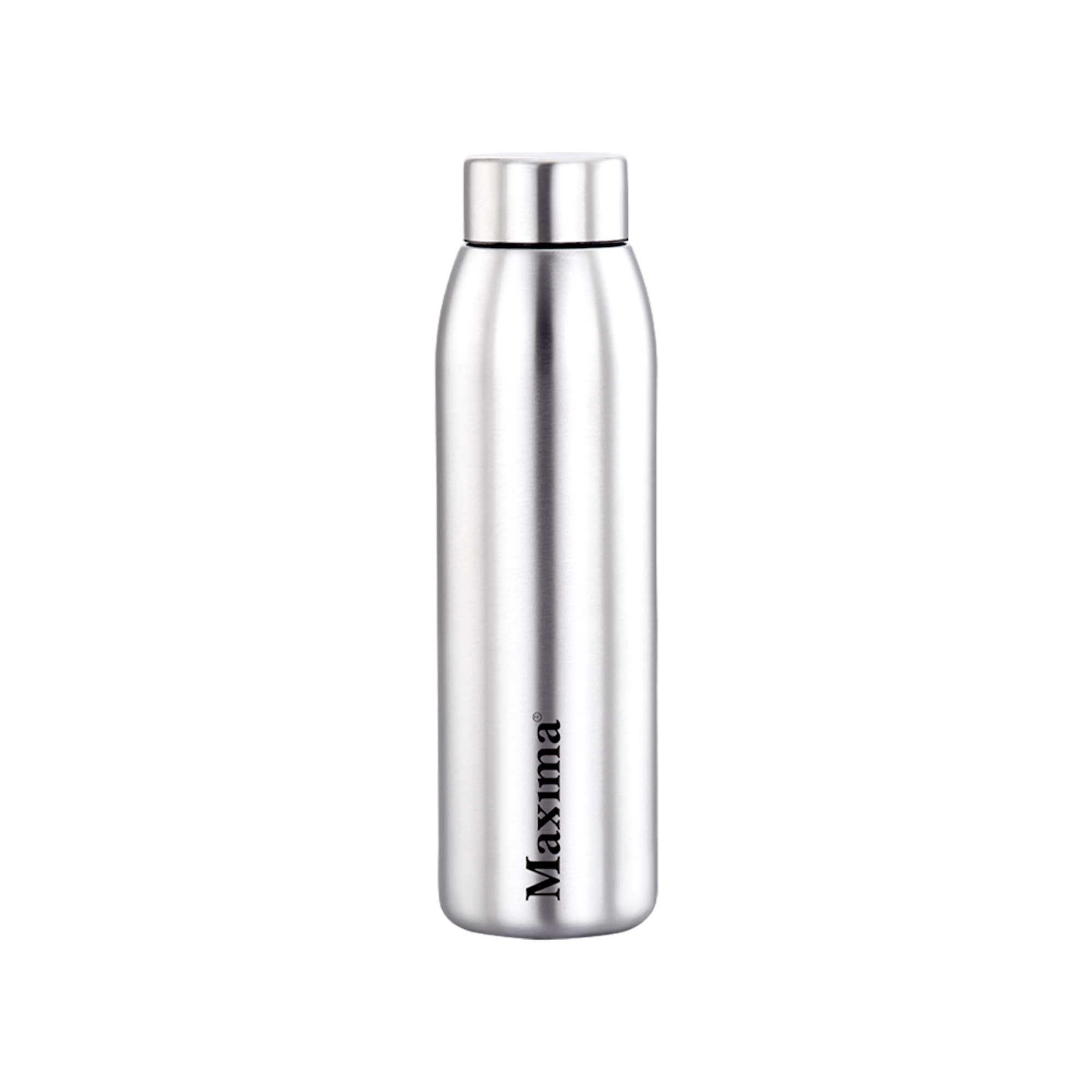 MAXIMA Elegant Stainless Steel Water Bottle - 750ml | 100% Leak-Proof | BPA-Free, Ideal for Office, Gym, and Travel | Stylish Design | Pack of 1
