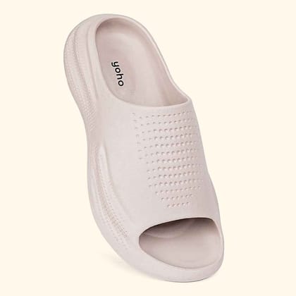 Shell Men Sliders-Beige / 8