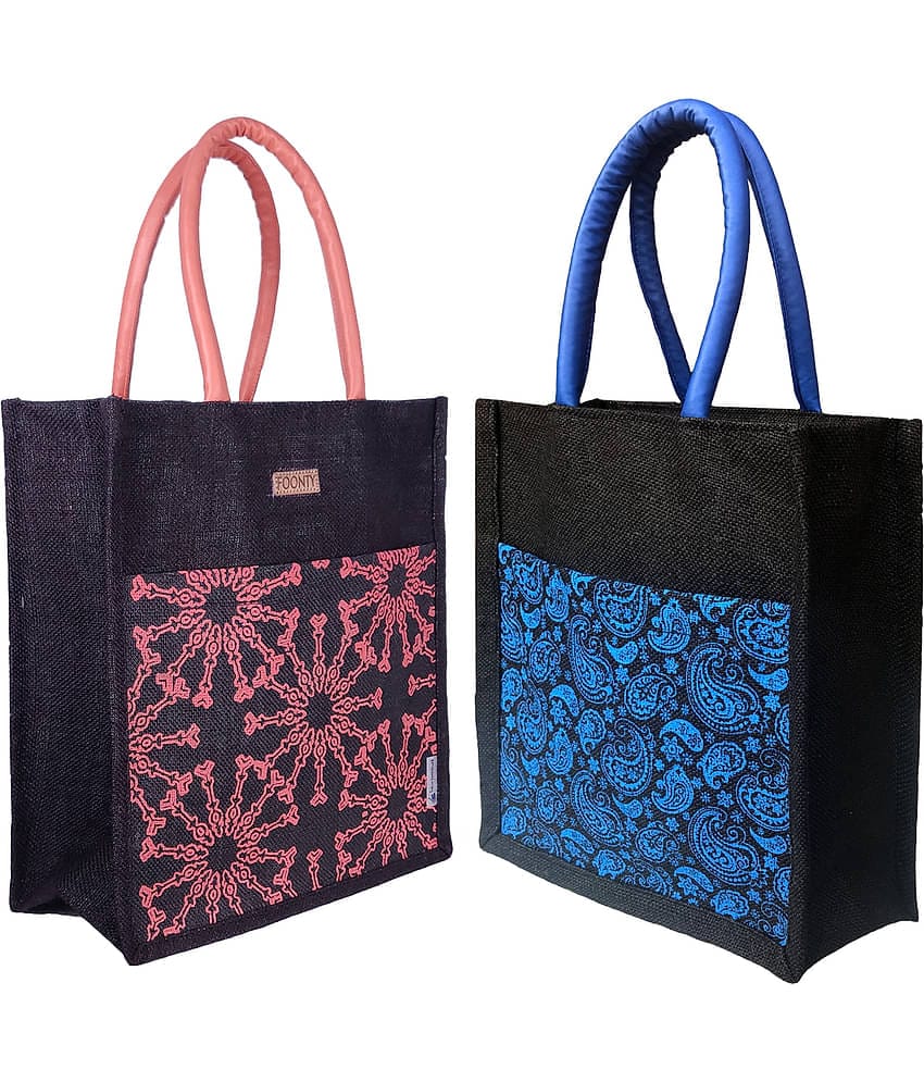 Foonty Multi Lunch Bags - 2 Pcs