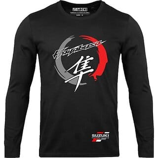 Fastbend Mens Black Printed Cotton Blend Round Neck T-Shirt