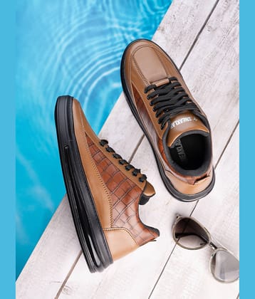 Sneaklab Men's Tan Men's Outdoor Shoes