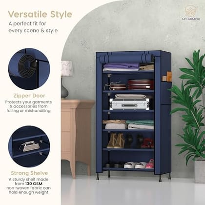 MY ARMOR Multipurpose Collapsible Wardrobe