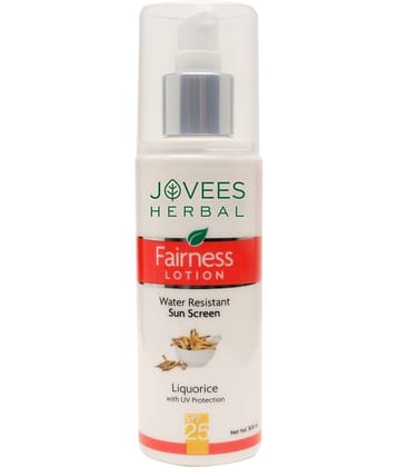 Jovees Herbal Sunscreen Fairness SPF 25 Lotion For Oily & Sensitive Skin, 100ml (Pack of 1)