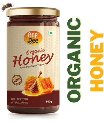 ANP BEE 100% Pure Certified Honey Raw Organic Honey 500 g