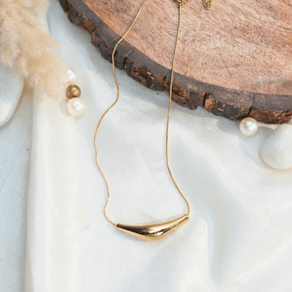 Golden Matrix Necklace