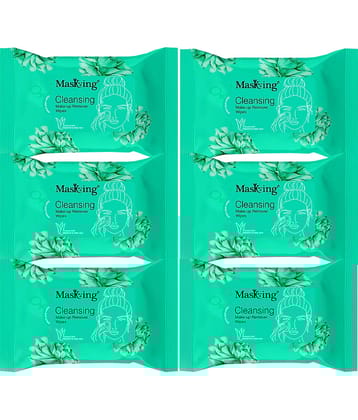 Masking Wet Wipes ( 60 Pcs ) Pack of 6