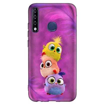 Angry Birds SMART 3 PLUS Premium Embossed Mobile cover