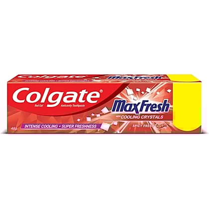Colgate Maxfresh Anticavity Toothpaste Gel Spicy Fresh 34 GRAM Colgate Maxfresh Anticavity Toothpaste Gel Spicy Fresh 34 GRAM
