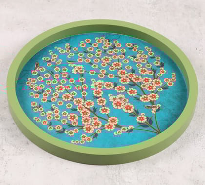 Beryl Boutonniere 7 Inch Decor Plate Beryl Boutonniere 7 Inch Decor Plate