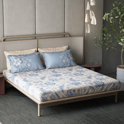 DDECOR - The Orion Collection 100% Cotton Contemporary Pattern 180TC Super King |274 CM X 274 CM| with 2 Pillow Covers - Pink DDECOR - The Orion Collection 100% Cotton Contemporary Pattern 180TC Super King |274 CM X 274 CM| with 2 Pillow Covers - Pink