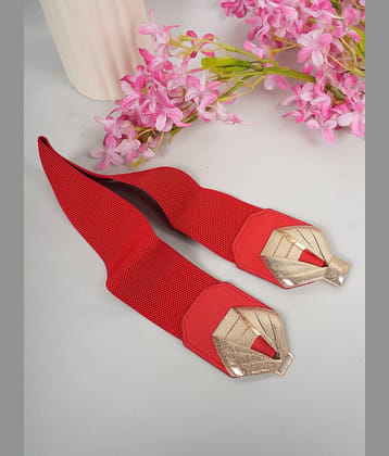 STYLE SHOES Fabric Women's Stretchable Belt ( Pack of 1 )