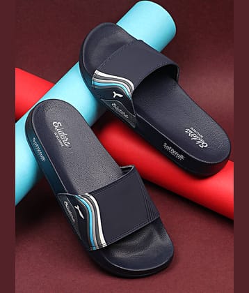 Welcome Navy Men's Slide Flip Flop