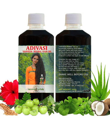 ADIVASI VANVEDA HERBAL HAIR OIL 200 mL