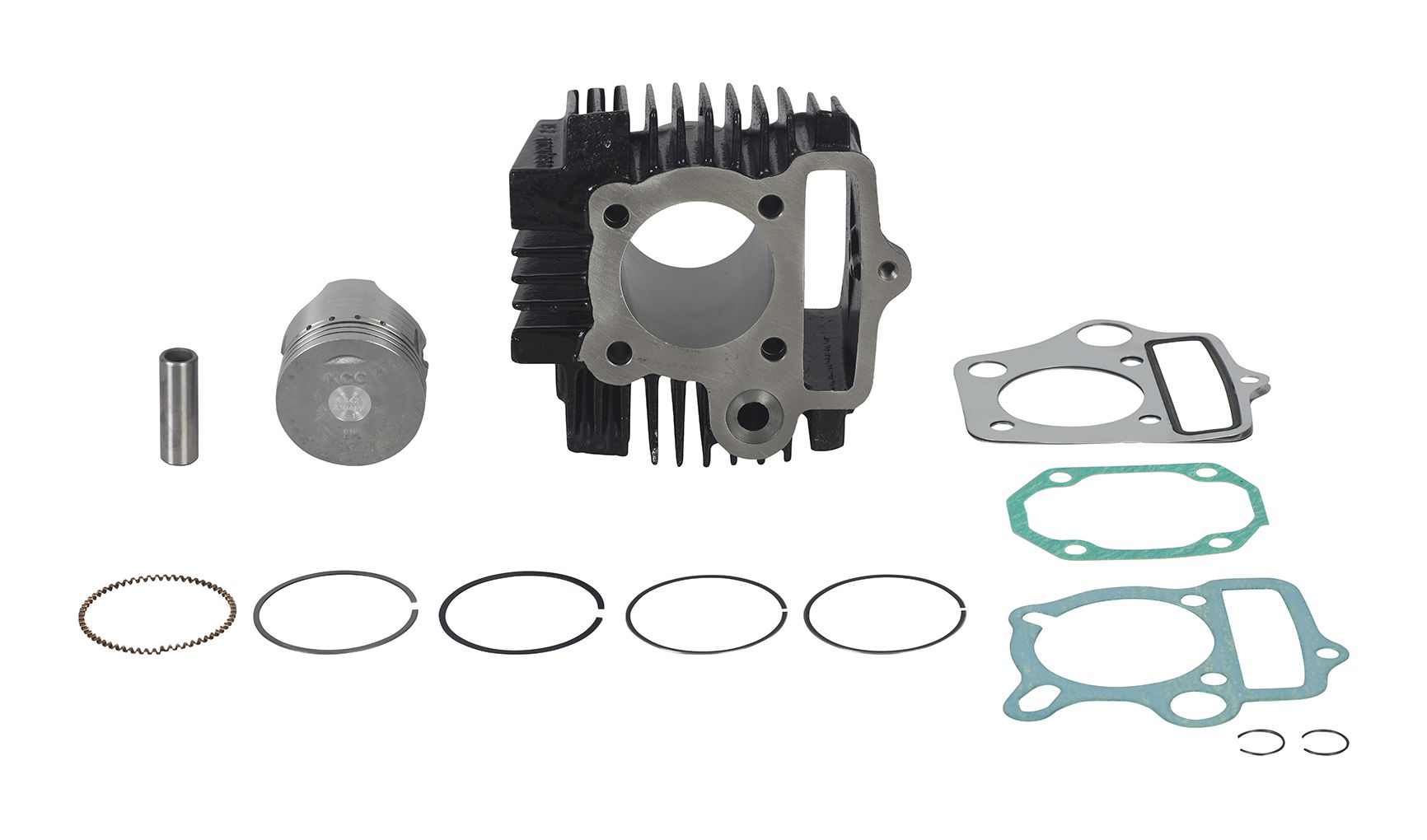 Hero Genuine Engine Cylinder Block Kit with Piston – Smooth & Efficient Engine Core for Splendor Plus - 21K240S