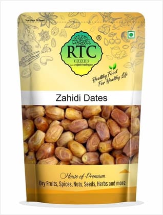 RTC Foods Zahidi Dates 1 kg 100% Natural, Arabian, Khajur, Boosts Immunity, No Added Sugar, Gluten-Free, No artificial colours | Naturally Sweet | Instant Energy
