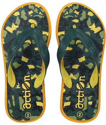 Action - Green Men's Daily Slipper