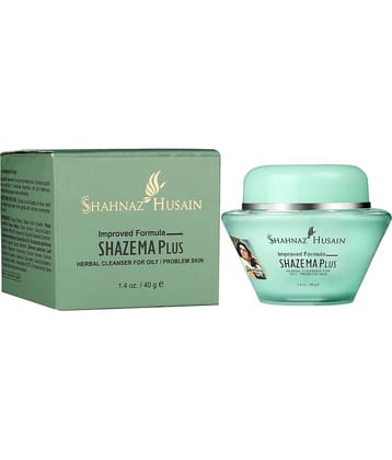 Shahnaz Husain Shazema Plus - Herbal Cleanser for Oily / Problem Skin - 40 gm