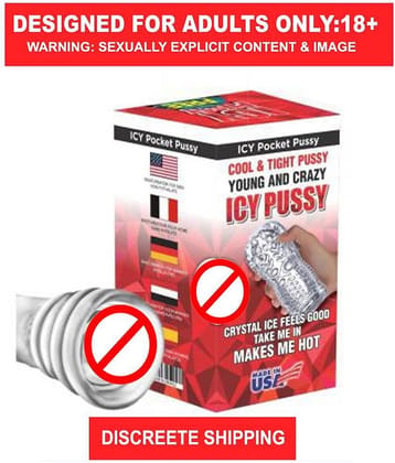ICY Pocket Pussy Transparent Crystal Mini Cup For Menadult toy sexy products for men pussys toy for men sexy toy mens