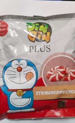 Din din Plus Strawberry cream cabdy Din din Plus Strawberry cream cabdy